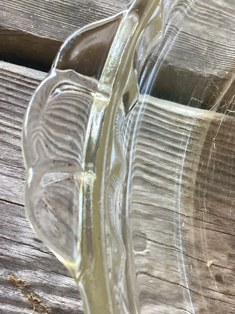 PYREX Vintage Deep Dish Pie Plate with Fluted Edge